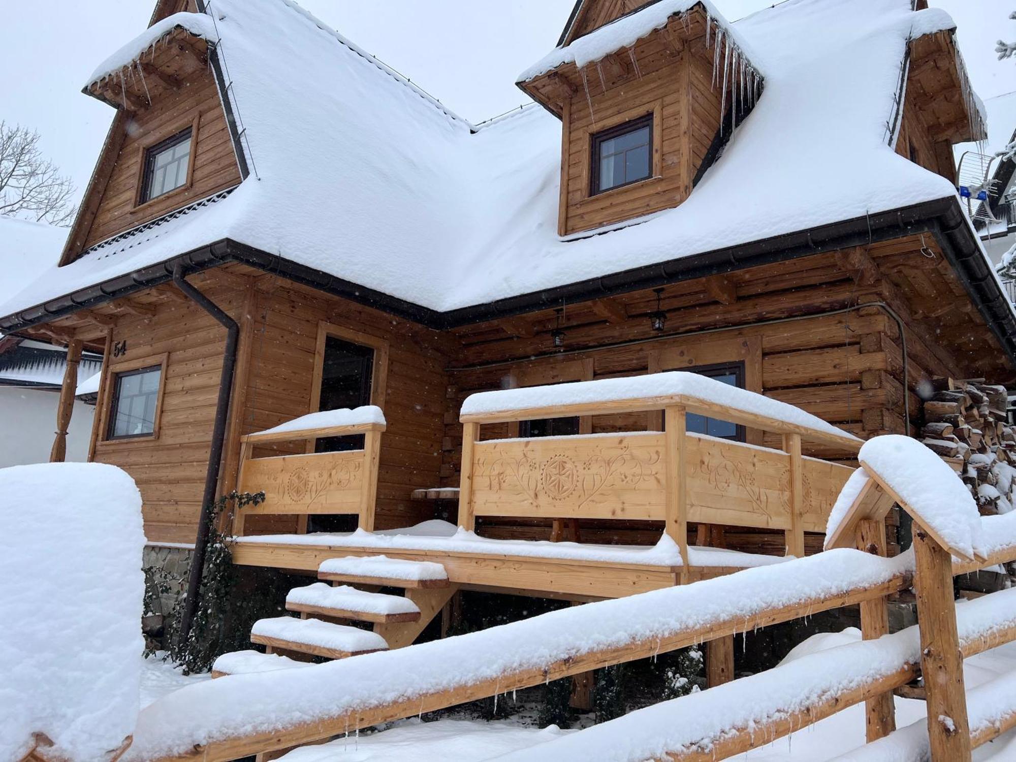 Lobrotno Gazdzina - Goralska Chalupa Na Wylacznosc บุโควินา ทัตซานสกา ภายนอก รูปภาพ